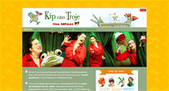 Desktop Screenshot of kipvantroje.be